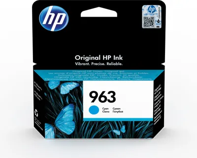 Produktbild von HP 3JA23AE Tintenpatrone cyan No. 963