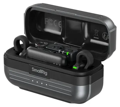 Produktbild von SmallRig 5715, Lavalier-Mikrofon, 300 m, 20 - 20000 Hz, Schwarz, 120 dB, 70 dB