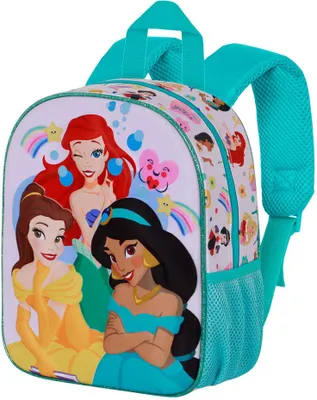 Image de Sac à dos Disney Princesses Rainbows 3D Elite, Multicolore, 25 x 30 cm, capacité 7 L