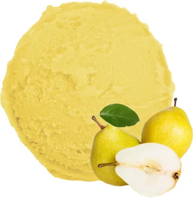 Obrázek produktu pro Jogurtová hrušková veganská zmrzlina v prášku bez cukru a laktózy 333 g