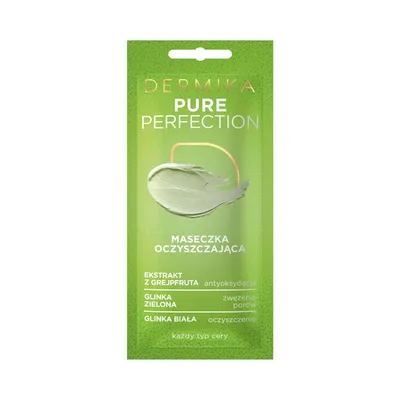 Productafbeelding van Dermika Pure Perfection, reinigingsmasker voor alle huidtypes, 10 ml