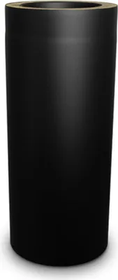Produktbild von CONFUEGO Doppelwandiges Ofenrohr 500 mm schwarz ø 150 mm