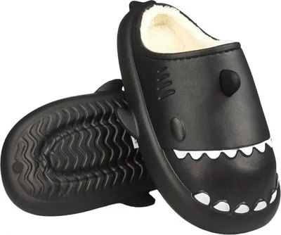 Produktbild von Damen Herren Hausschuhe Schaumstoff Isoliert Slippers Mior Schwarz Gr.41/42