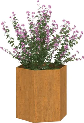Produktbild von "Winterschlussverkauf "Pflanzkübel/Garten-Hochbeet - CLORIS - Pflanzkasten - Rostig 40x40x45 cm Cortenstahl - NeuMöbel7597898