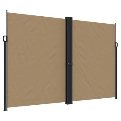 Image de Store latéral extensible Taupe 220x1000 cm