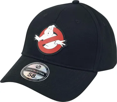 Produktbild von Ghostbusters Cap Herren Logo schwarz Standard