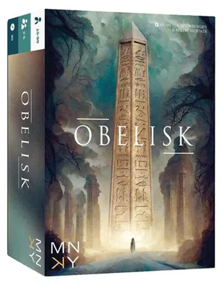 Produktbild von MNKY Entertainment Kartenspiel Obelisk strategisches Familienspiel
