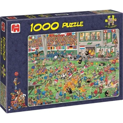 Produktbild von Jumbo Jan van Haasteren Voetbalkampioenschap, Cartoons, 370 x 270 x 60 mm, 780 g, 1000 Stück(e)