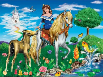 Produktbild von Märchenland, 300 Teile Puzzle