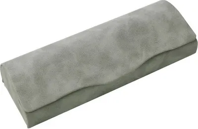 Produktbild von GKA Brillenetui mit Magnetverschluss silber - grau Wildleder Brillenbox Brillentasche Magnet Brille