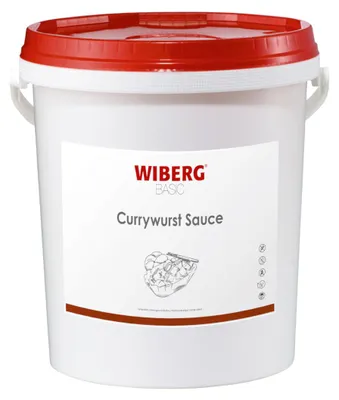 Zdjęcie produktu dla Wiberg currywurst sos z konserwantami owocowy słodki 6000g
