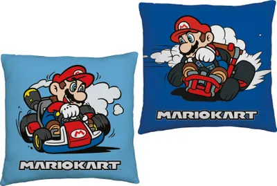 Produktbild von Nin Super Mario Kart-Kissen - 40 cm x 40 cm