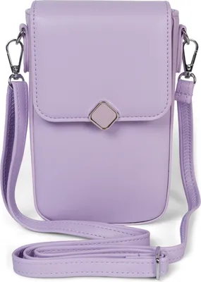 Produktbild von styleBREAKER Damen Box Bag Umhängetasche Einfarbig mit Magnetverschluss, 8 Kartenfächer mit Druckknopf, Crossbag 02012399