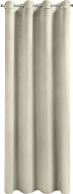 Produktbild von Vorhang Verdunklungsgardine mit Ösen 140x250 cm beige