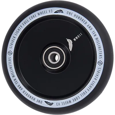 Produktbild von Striker Lighty Fullcore Stunt-Scooter Rolle 110mm schwarz/Pu schwarz