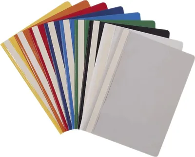 Produktbild von Veloflex® 4748041 Schnellhefter VELOFORM®, DIN A4, PP, Deckel transparent, Unterdeckel farbig