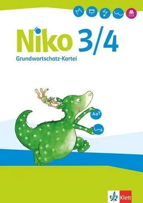 Produktbild von Niko Sprachbuch 3/4. Grundwortschatzkartei, Allgemeine Ausgabe Klasse 3/4