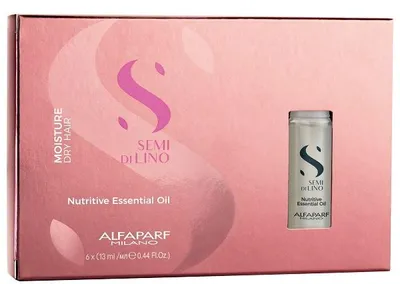 Produktbild von Alfaparf Milano Semi Di Lino Moisture Nutritive Essential Öl 6x13 ml