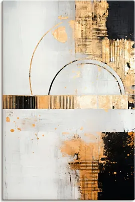 Produktbild von ARTland Leinwandbild ABSTRAKTE KUNST Leichtigkeit Größe: 60x90 cm