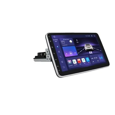 Zdjęcie produktu dla Carplay Android 1Din, obrotowy ekran, nawigacja GPS, S8