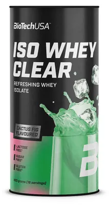 Produktbild von Biotech USA Iso Whey Clear 400g Kaktusfeige