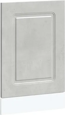 Produktbild von Geschirrspülerblende Kalmar Betongrau 45x1,5x57cm Holzwerkstoff