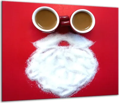 Produktbild von Herdabdeckplatten Glaskeramikkochfeld-Abdeckung Spritzschutz Glas 60x52cm Kaffee
