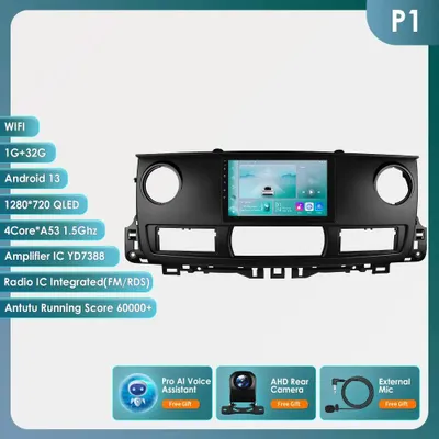 Productafbeelding van Android Autoradio met 10.1 inch touchscreen en Carplay voor auto's vanaf 2003