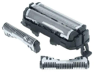 Produktbild von vhbw 1x Scherfolie, 3x Klinge Ersatz für Panasonic WES9013, WES9013Y1361 für Rasierer Schwarz