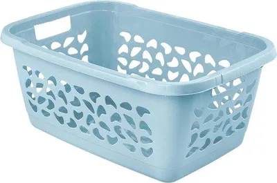 Produktbild von Famanu Wäschekorb mit Luftzirkulation - Nordic Blue