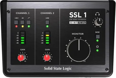 Produktbild von Solid State Logic SSL 1 - Interfejs audio USB-C 2-In/2-Out
