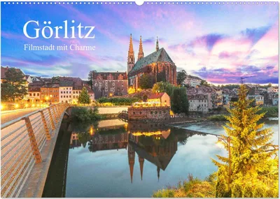 Produktbild von Görlitz - Fimstadt mit Charme (Wandkalender 2025 DIN A2 quer), CALVENDO Monatskalender