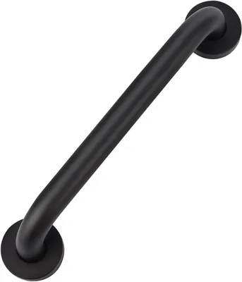 Immagine prodotto di Maniglia antiscivolo da 80 cm, in acciaio inossidabile 201, nera, per doccia