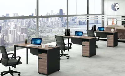 Immagine prodotto di Scrivania scrivania direzionale tavoli in legno scrivania per computer mobili in legno per ufficio