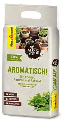 Produktbild von Floragard -Erde Aromatisch 3 Liter