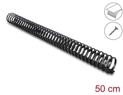 Produktbild von Flexibler Kabelkanal, selbstklebend und schraubbar, 45x46mm, schwarz