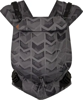 Produktbild von HOPPEDIZ Babytrage Primeo ab Geburt (2,5 kg) Bauchtrage & Rückentrage aus 100 % Baumwolle Amsterdam black