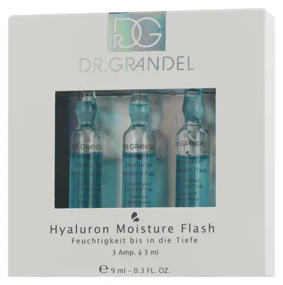 Produktbild von Dr. Grandel Wirkstoff-Ampullen Hyaluron Moisture Flash (3 x 3 ml)