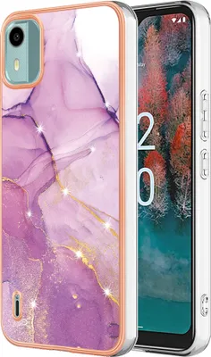 Image de Etui pour Nokia C12, étui antichoc en TPU souple Rose