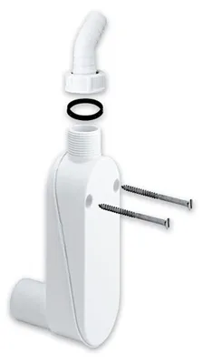 Produktbild von Naber, Geruchsverschluss, DN 40 weiß  - Montagematerial