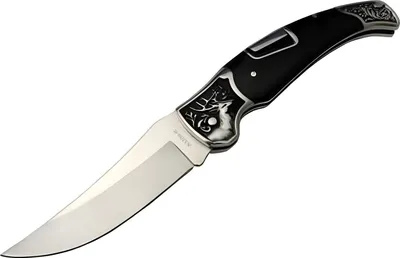 Image de Couteau Pliant COLUMBIA - Outdoor, 22,5cm - Noir, Idéal pour Chasse et Pêche KP18066