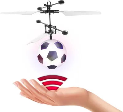 Produktbild von Magic Flying Ball Motiv Fussball Größe ca. 11x16cm Farbe Fußball