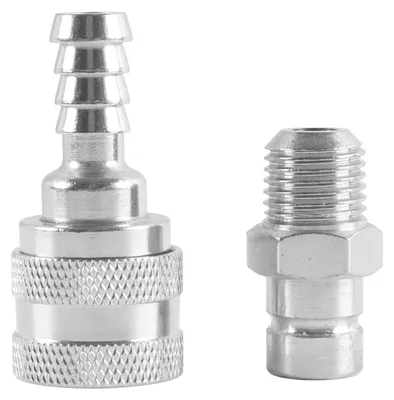 Edelstahl-Schnellkupplung männlich 0,5" BSP für Homebrew
