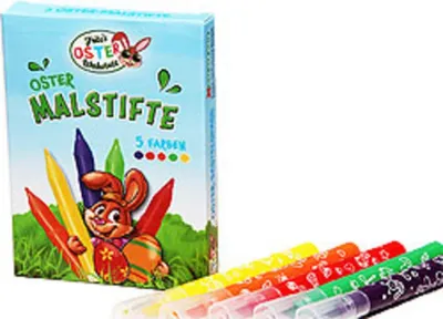 Produktbild von Ostermalstifte, 5 Wassermalstifte ( EN71 Certifikat)