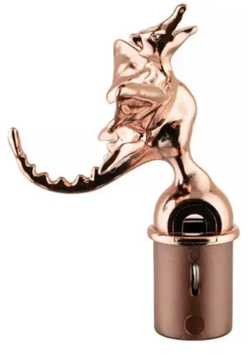 Obrázek produktu pro Alessi Drag.Shape, píšťalka, lazurovaná (číslo výrobku: REXDRA LAZ, EAN: 8003299404162)