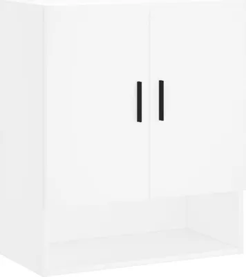 Image de vidaXL Armoire murale blanc 60x31x70 cm Bois composite