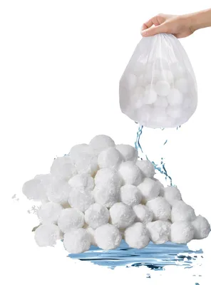 Immagine prodotto di VEVOR Sfere filtranti di sabbia 0,7 kg, Sfere filtranti di ricambio per la sabbia della piscina, Riutilizzabili, in poliestere, adatte per piscine, piscine fuori terra, acquari