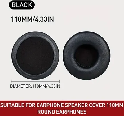 Produktbild von Ersatz Ohrpolster 110mm für Bose Sennheiser ATH Sony AKG Philips Audio-Technica Razer Kraken Kopfhörer 1 Paar