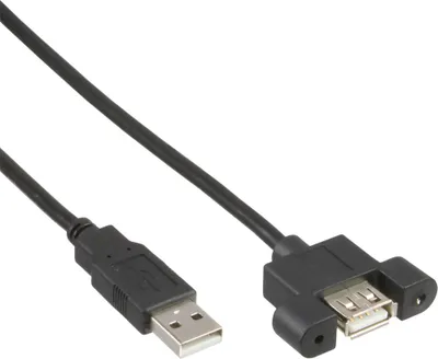 Productafbeelding van InLine 33440E, 0,6 meter, 0,48 Gbit/s, zwart