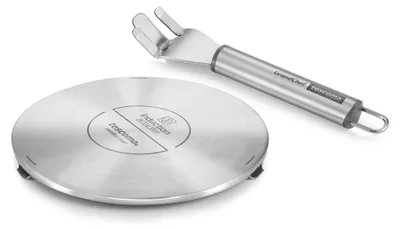 Induktionsadapter 17 cm Edelstahl spülmaschinengeeignet